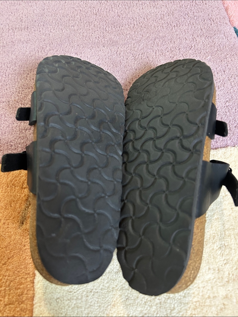 Birkenstock Mayari Black Oiled Leather Sandal size 38.5 - Picture 17 of 17
